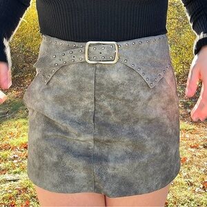 Silence + Noise Janet Mini Skirt